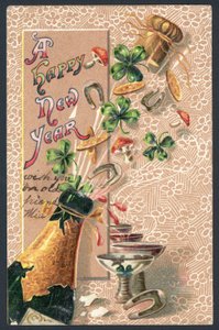 Neujahrsgrußkarte