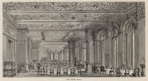 Neubau des Constitutional Club in der Northumberland Avenue: Der Kaffeeraum von English School