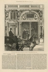 Neuer Eingang zur Galerie der Gesellschaft der Aquarellmaler