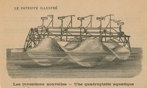 Neue Erfindungen: Ein fahrradbetriebenes Boot