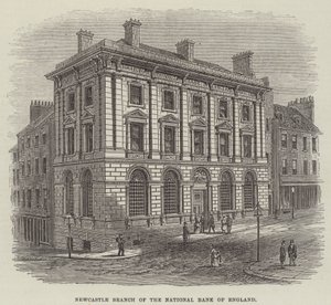 Newcastle-Filiale der National Bank of England von English School