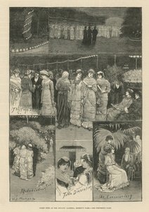 Nachtfest in den Botanischen Gärten von English School
