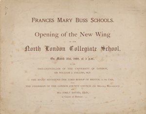North London Collegiate School von English School