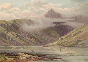 Nordwales, Snowdon vom Llyn Llydaw