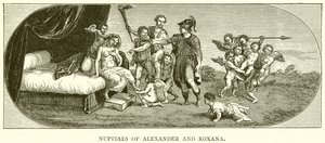 Hochzeit von Alexander und Roxana
