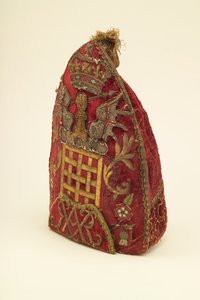 Grenadiermütze eines Offiziers, um 1708