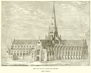 Alte St. Pauls, von Süden