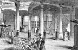 Eröffnung des Museums für praktische Geologie, Jermyn Street, London - die große Halle