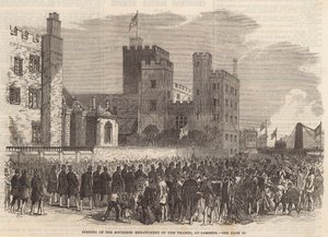 Eröffnung des südlichen Uferdamms der Themse in Lambeth
