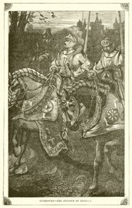 Otterburn—Der Vormarsch von Hotspur von English School