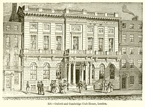 Oxford und Cambridge Clubhaus, London von English School