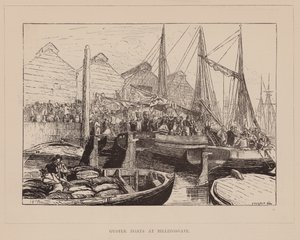 Austerboote bei Billingsgate (Gravur)