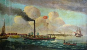 P.S. Royal Charter am Barton Waterside, um 1850