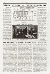 Seite aus The Sphere, 15. Mai 1915