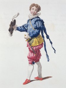 Page am Hof während der Herrschaft von Edward VI