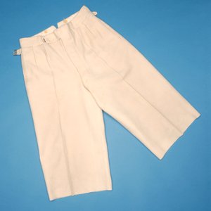 Paar weiße Fußballshorts, 1930er von English School