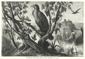 Gleichnis von den Adlern und dem Weinstock, Ezechiel XVII von English School