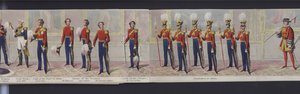 Teil des Panoramas der Hochzeit von Königin Victoria, ca. 1840 von English School