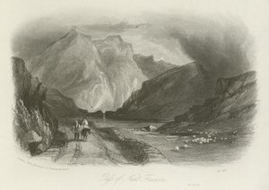 Pass von Nant Ffrancon, Nordwales