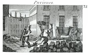 Pflasterer von English School