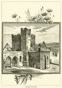 Peel Castle, Isle of Man von English School
