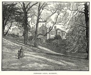 Pembroke Lodge, Richmond (Gravur)