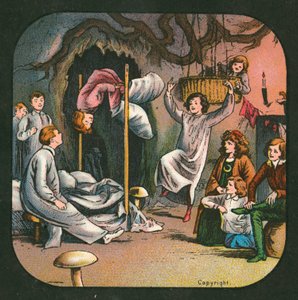 Peter Pan, Laternenbild, ca. 1910