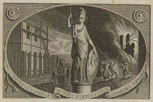 Phoenix Company; New Fire Office, Lombard Street, London von English School