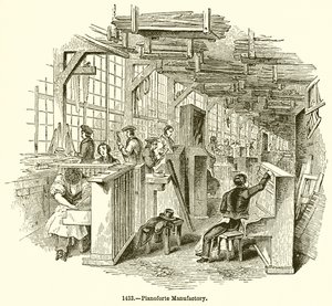 Klavierfabrik von English School