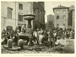 Piazza Montanara, mit dem Theater des Marcellus von English School