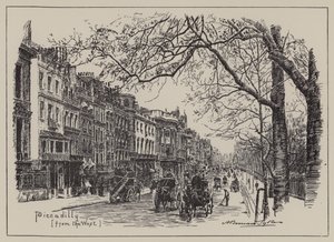 Piccadilly, vom Westen