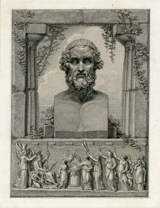 Pindar, antiker griechischer Lyriker (um 522-um 433 v. Chr.) von English School