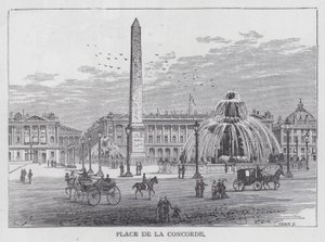 Place De La Concorde (Stich) von English School