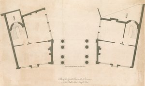 Plan des Hauptpreises, 13 Pickett Street, Temple Bar, London