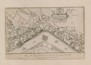Plan der Stadt Westminster von English School