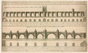 Pläne für die neue London Bridge von English School