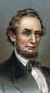 Porträt von Abraham Lincoln - Aus der Serie „Leaders of Men“