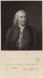 Porträt von Albert de Haller