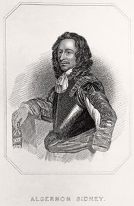Porträt von Algernon Sidney von English School