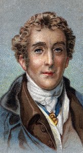 Porträt von Arthur Wellesley von English School