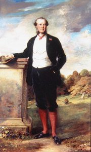Porträt von Beilby Richard Lawley (1818-80), 2. Baron Wenlock