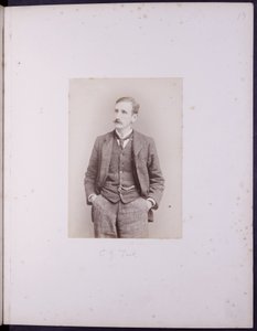 Porträt von CJ Tait, ca. 1900 von English School