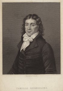 Porträt von Camille Desmoulins von English School