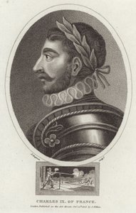 Porträt von Karl IX. von Frankreich