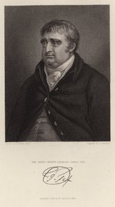Porträt von Charles James Fox von English School