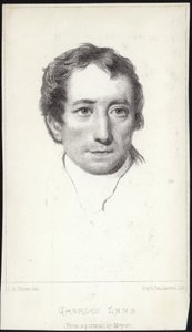 Porträt von Charles Lamb von English School