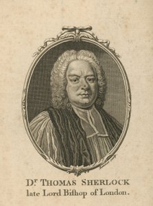 Porträt von Dr. Thomas Sherlock von English School