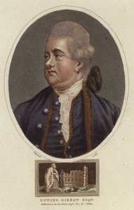 Porträt von Edward Gibbon