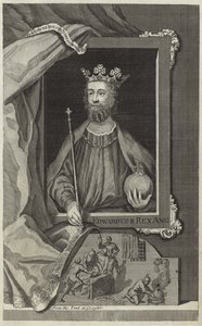 Porträt von Eduard II. von England