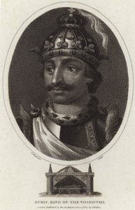 Porträt von Euric, König der Westgoten